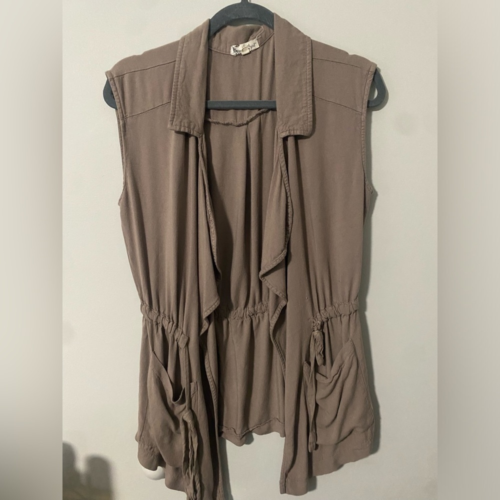 About A Girl Brown Vest